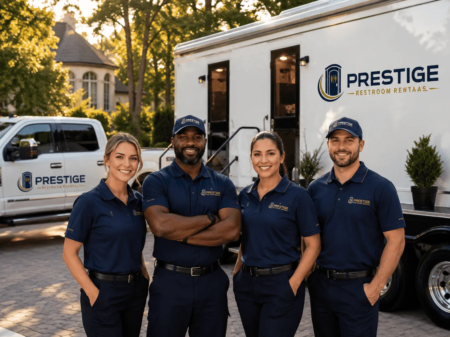 Trusted Luxury Portable Restrooms company in Harmony, MN
